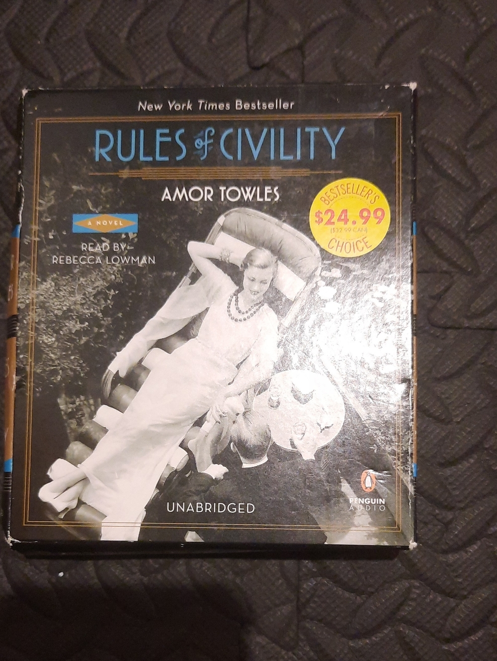 Rules of Civility by Amor Towles - Audiobook